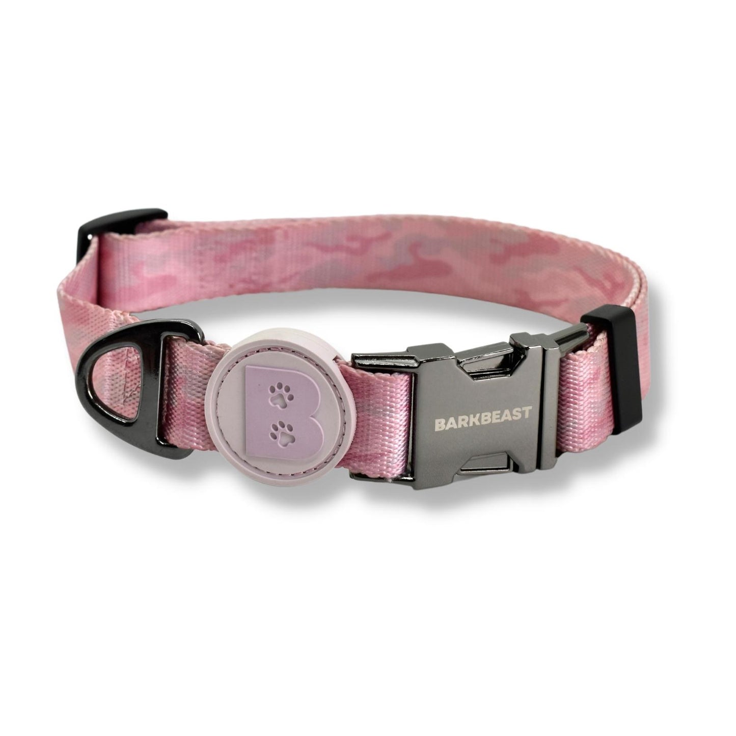 Collar & Leash Set in Blush Camo