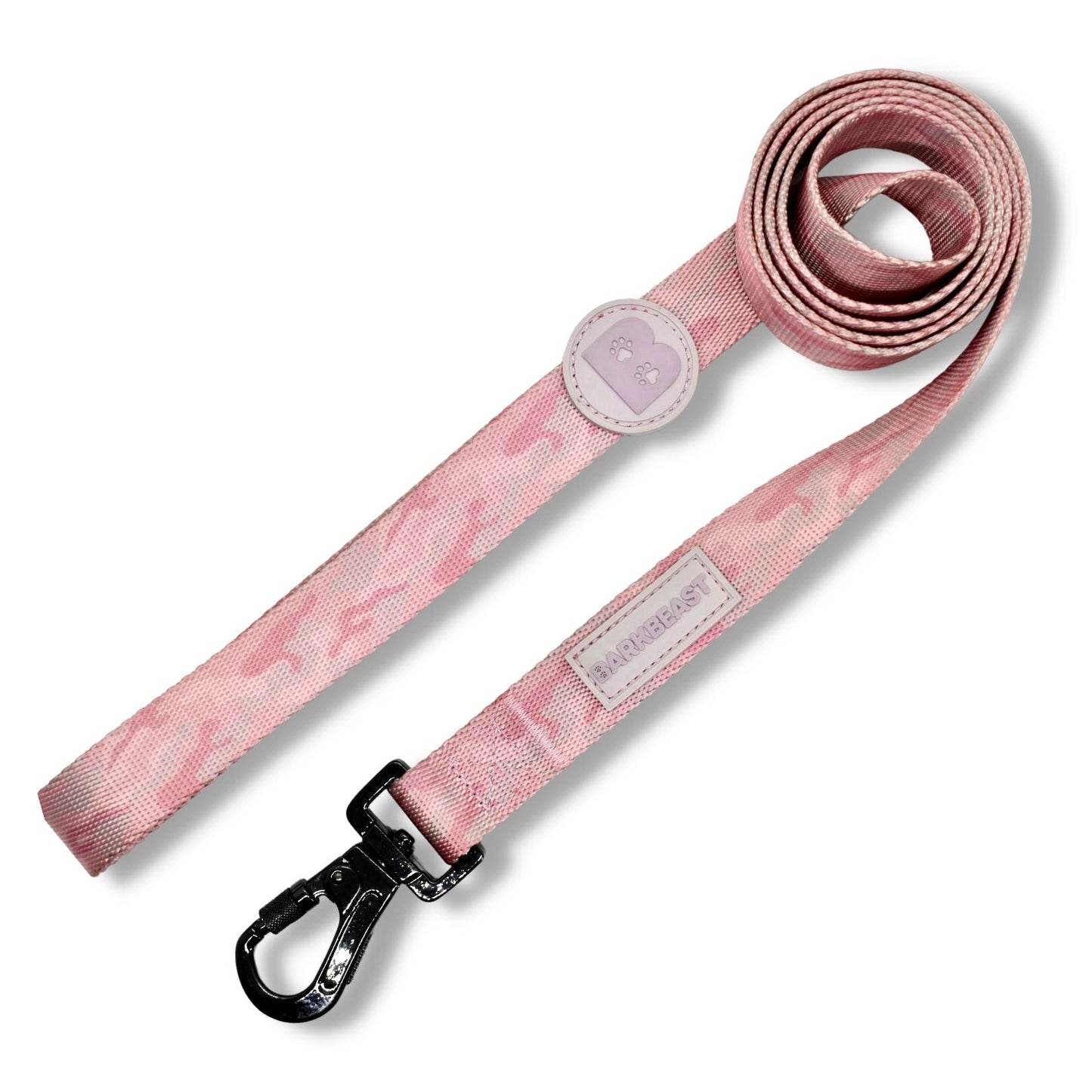 Collar & Leash Set in Blush Camo